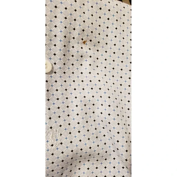 Bugatchi Uomo Men's Large Dress Casual Cotton Long Sleeve Button Down - Picture 11 of 12